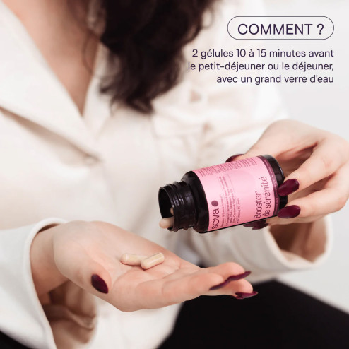 Utilisation Complément alimentaire Booster de sérénité