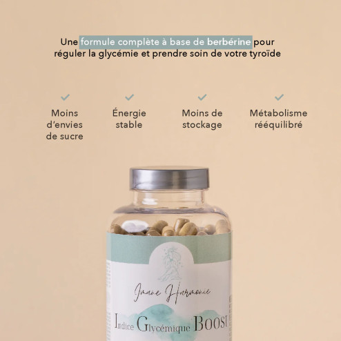 bénéfices Complément alimentaire Indice Glycémique Boost - Berbérine