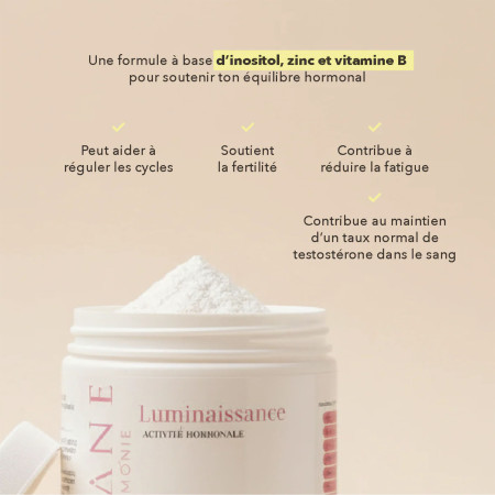 bénéfices Complément alimentaire poudre Luminaissance - Inositol