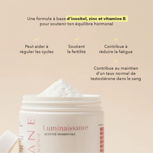 bénéfices Complément alimentaire poudre Luminaissance - Inositol