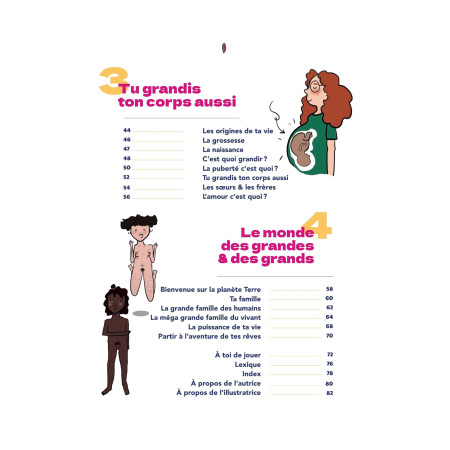 Livre le petit guide de la foufoune sexuelle tome 1 sommaire
