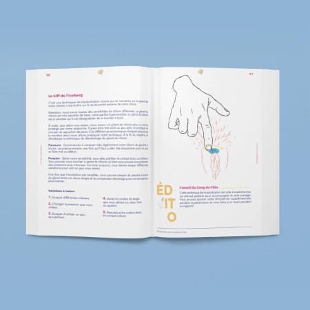 Livre le petit guide de la masturbation féminine schéma masturbation