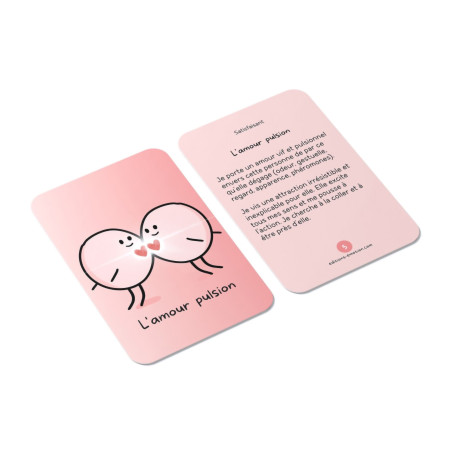 carte du jeu sur les différentes façons d'aimer