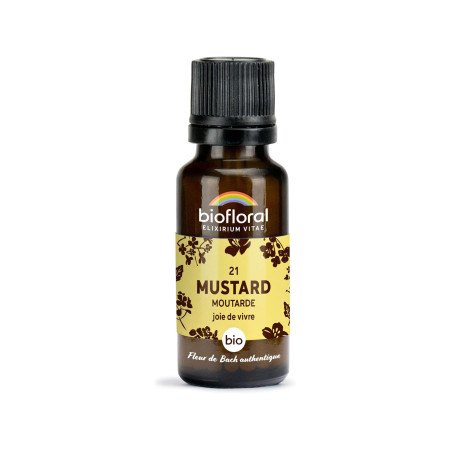 Fleurs de Bach n°21 Moutarde Bio en granules