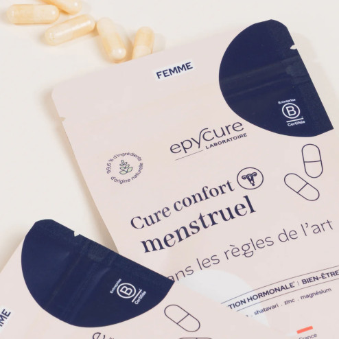 Cure confort menstruel - Régulation hormonale
