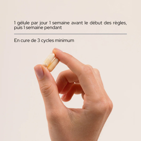 Cure confort menstruel - Régulation hormonale
