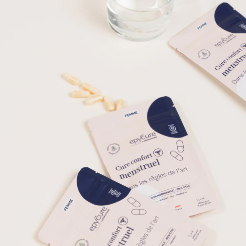 Cure confort menstruel - Régulation hormonale