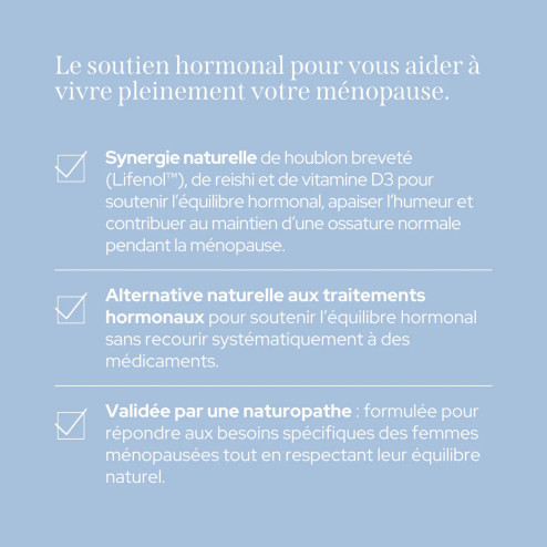 Cure ménopause - Équilibre hormonal et émotionnel