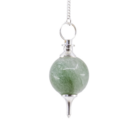 Pendule divinatoire séphoroton en Aventurine