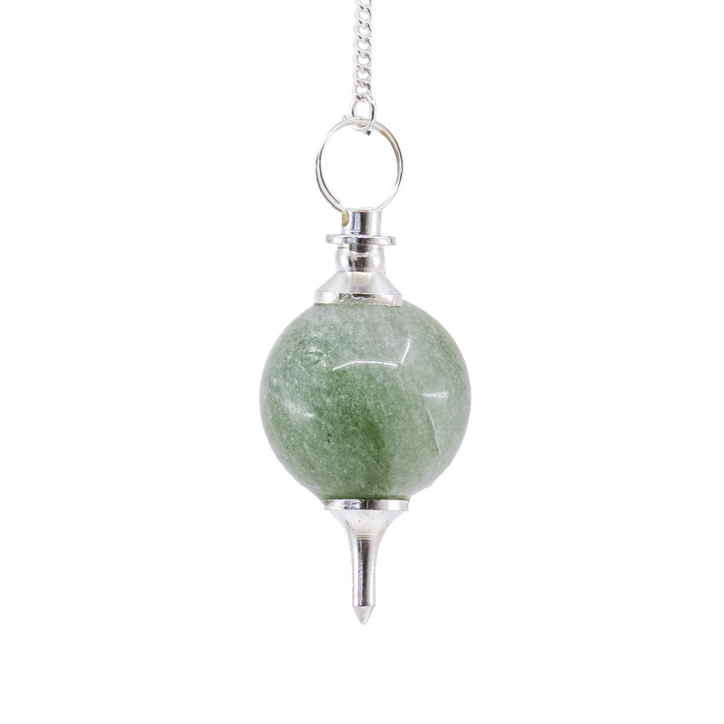 Pendule divinatoire séphoroton en Aventurine
