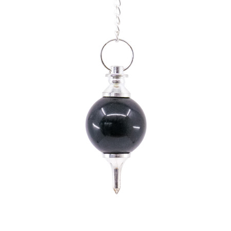 Pendule divinatoire séphoroton en Tourmaline