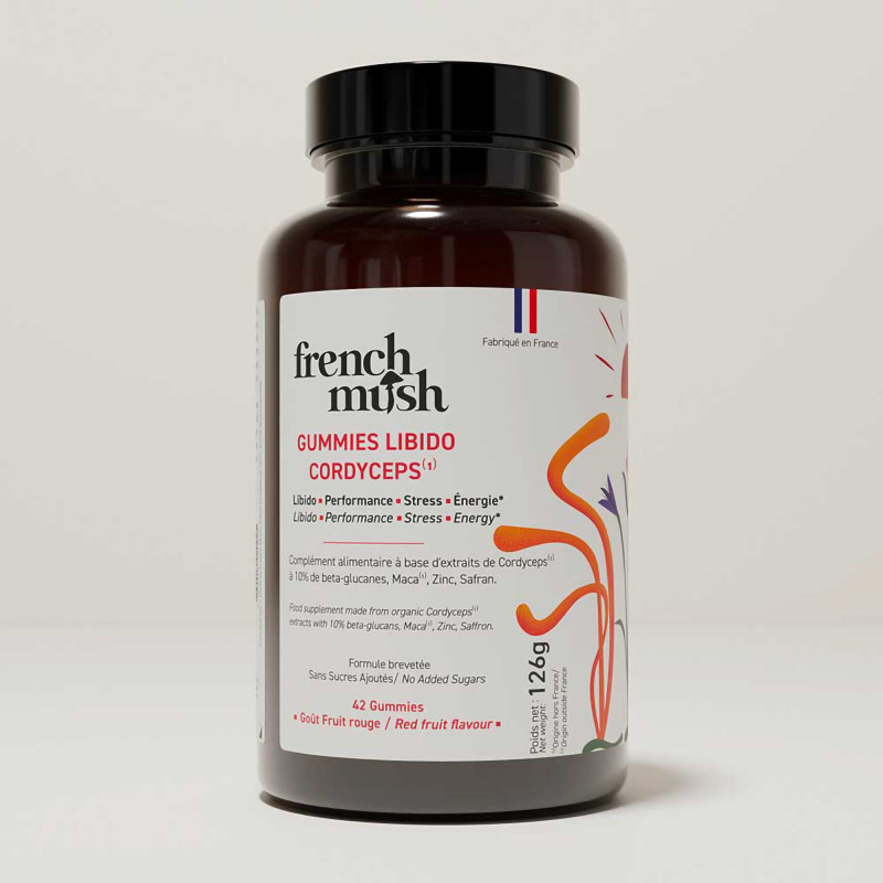 Gummies Libido à base d'extraits de Cordyceps