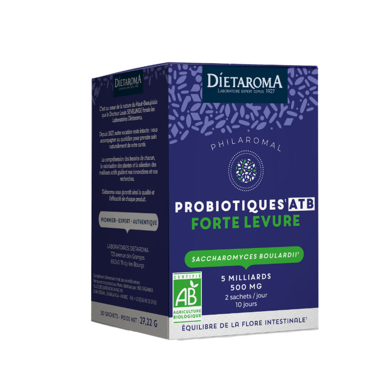 Sachets Probiotiques ATB Forte levure Bio