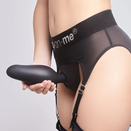 Inflatable dildo plug -...