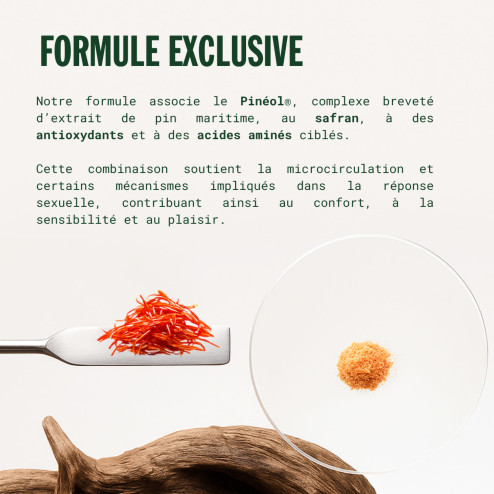 Formule complément alimentaire Desire dose de Ginama