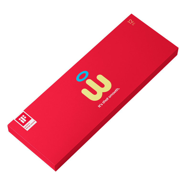 préservatif ultra-fin utilisable à une main pack de 12