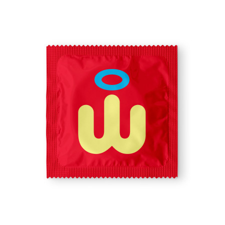 sachet préservatif wingman
