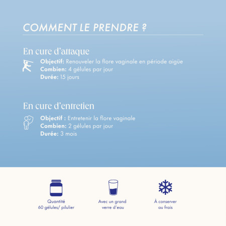 utilisation complément alimentaire flore intime de house of freia