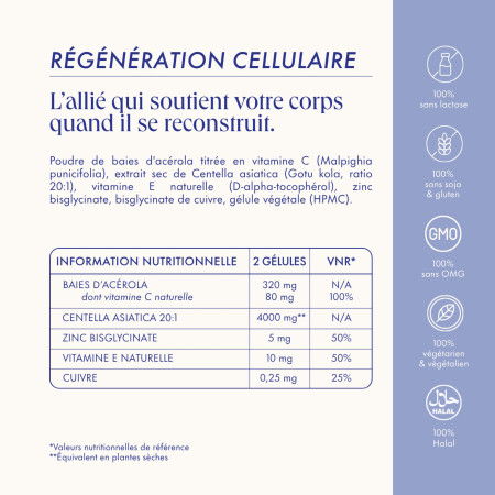 formule Complément alimentaire Régénération cellulaire de house of freia