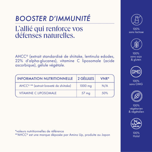 formule Complément alimentaire Booster d'immunité de house of freia