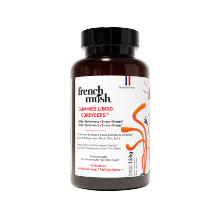 Gummies Libido à base d'extraits de Cordyceps
