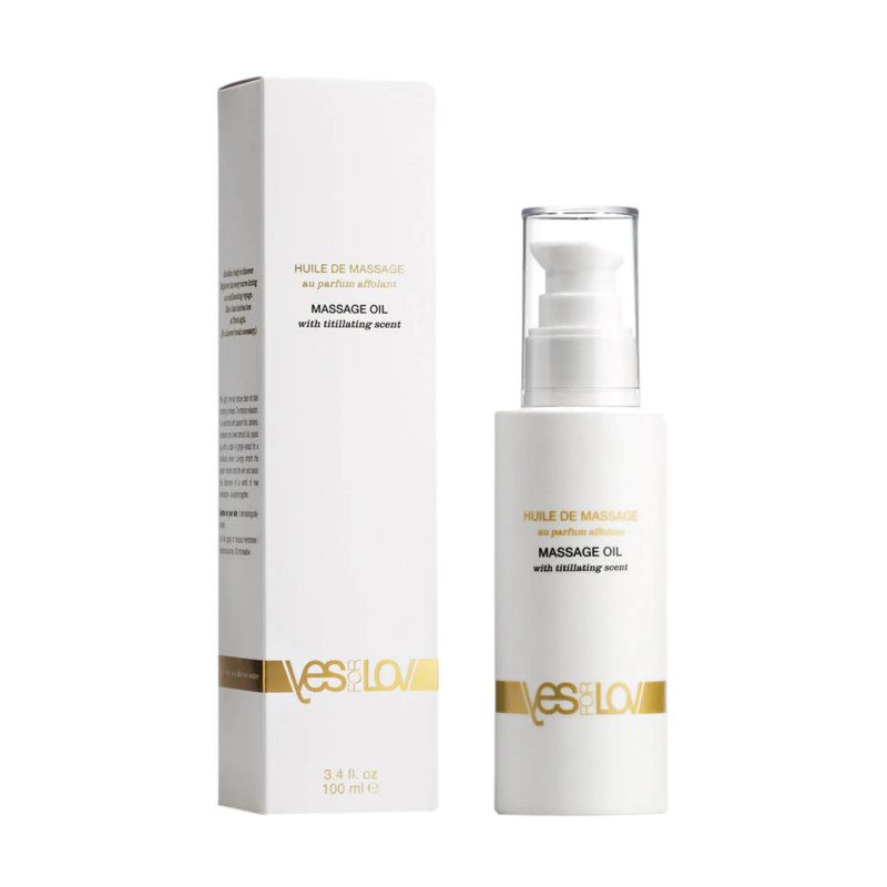 Huile de massage au parfum affolant