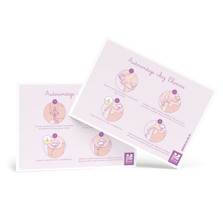 Illustration Autosondage chez l'homme et la femme