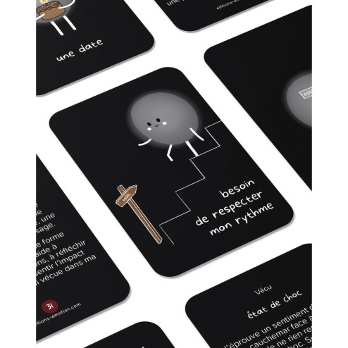 cartes illustrées pour accompagne le deuil