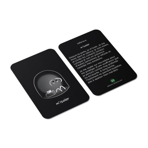exemple carte illustrée sur le deuil
