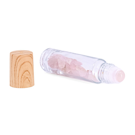 Roll-on Quartz rose - Amour...