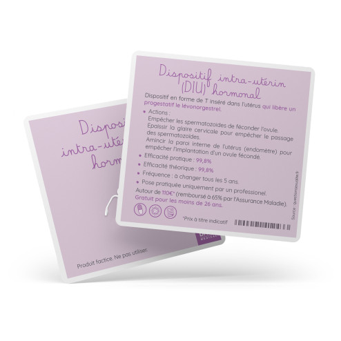 exemple dos carte kit contraception