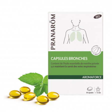 Aromaforce Capsules bronches bio