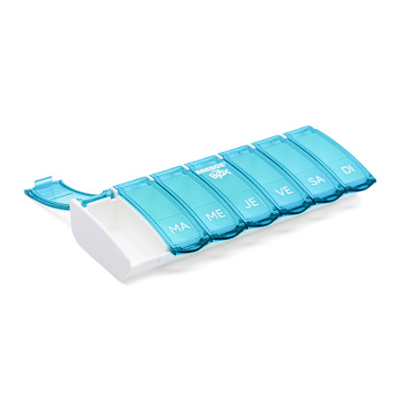 Pilulier 7 cases Box7 Turquoise