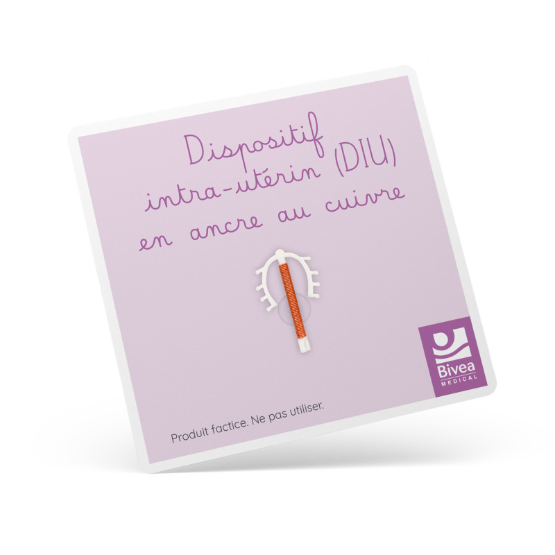 stérilet en ancre au cuivre factice