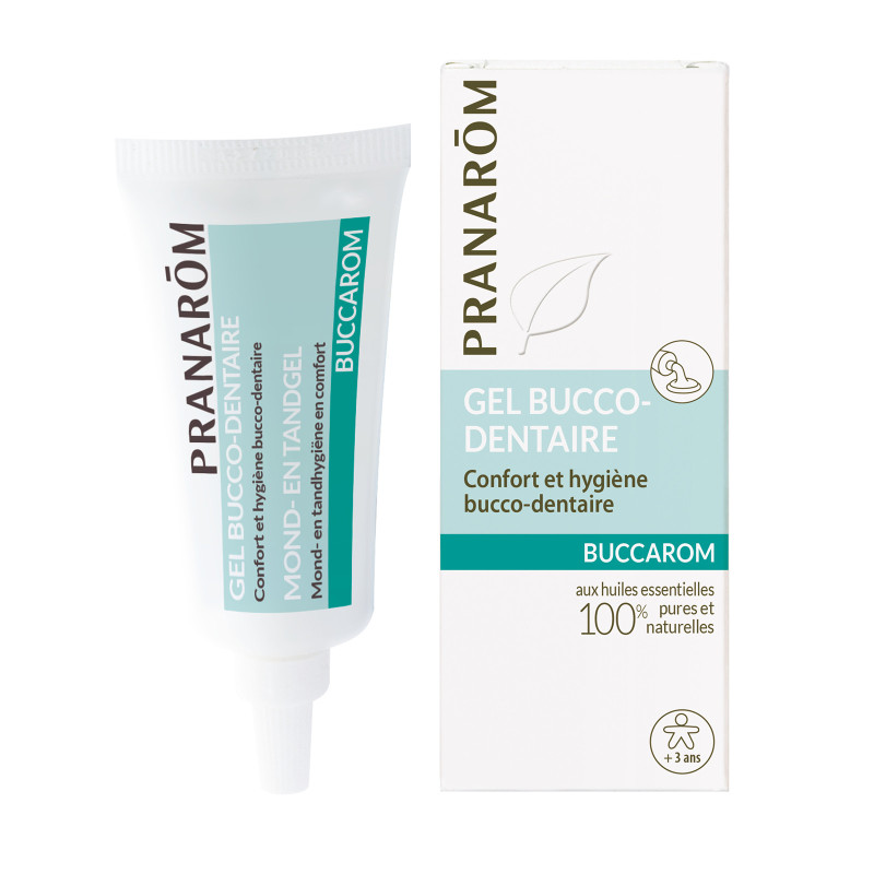 Buccarom, gel buccal