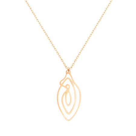 Vulvii - collier vulve en...