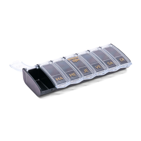 Pilulier 7 cases Box7 Noir