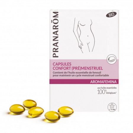 Capsules confort (pré)menstruel Aromafemina