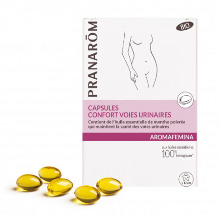 Capsules confort voies urinaires Aromafemina