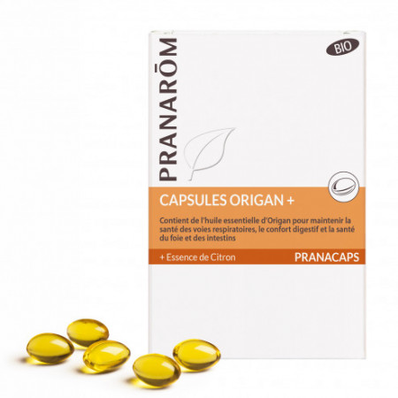 Capsules à l'Origan + bio