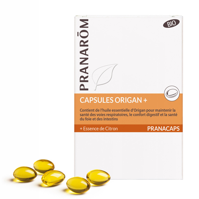 Capsules à l'Origan + bio