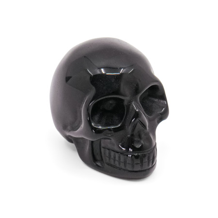 Crâne Obsidienne noire