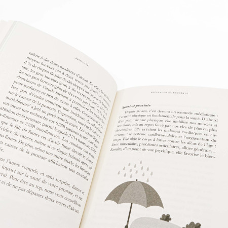 livre sur la prostate qui aborde le sport
