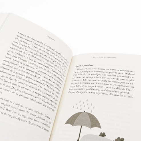 livre sur la prostate qui aborde le sport