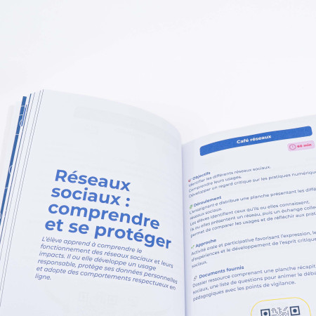 séance réseaux sociaux sur livre EVARS
