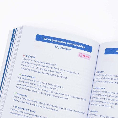 idée séance sur IST et grossesses non désirées pour EVARS