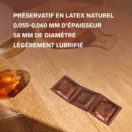 Préservatifs Hex Respect XL...