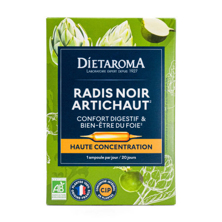 Ampoules CIP Radis noir...
