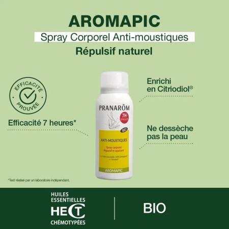 Anti-moustique Spray corporel Aromapic