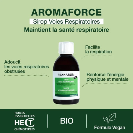 Aromaforce Sirop voies respiratoires Bio